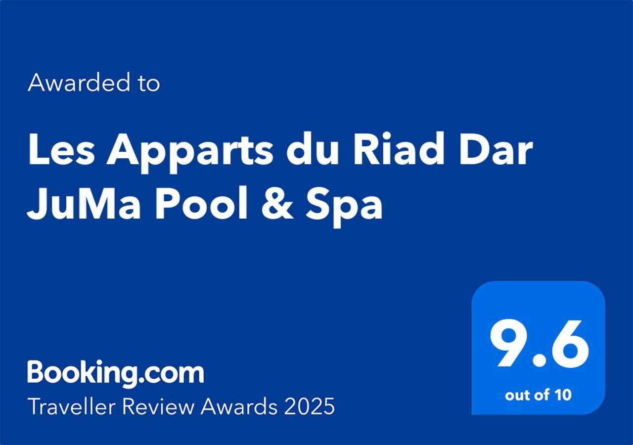Riad Dar Juma, Suites & Appartements, Spa & Piscine Chauffee 마라케시 외부 사진